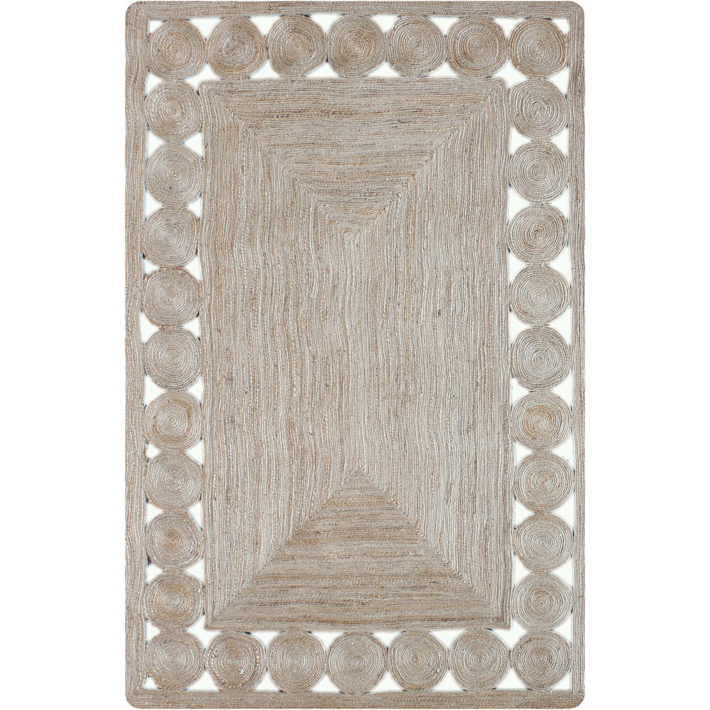 Tapis en jute naturelle begonia 230 x 160 cm