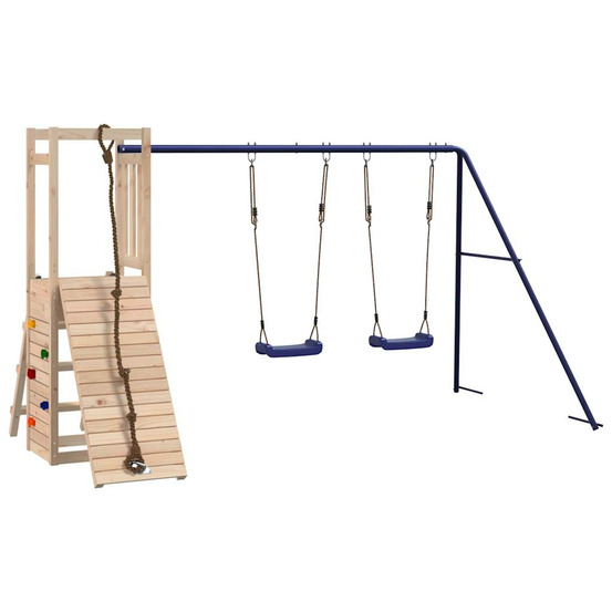 Aire de jeux d'extérieur bois de pin massif
