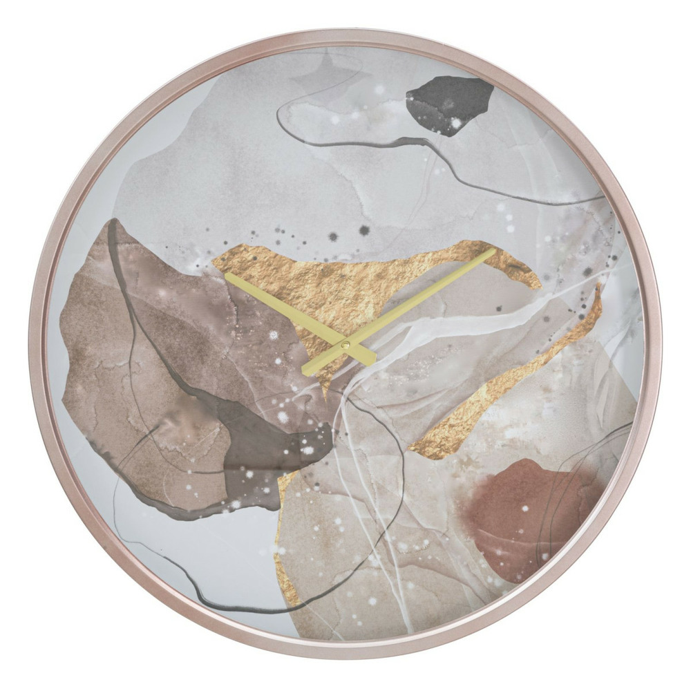 Horloge murale en verre 