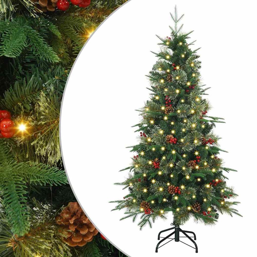 Sapin de noël artificiel à branches articulées vert 150 cm