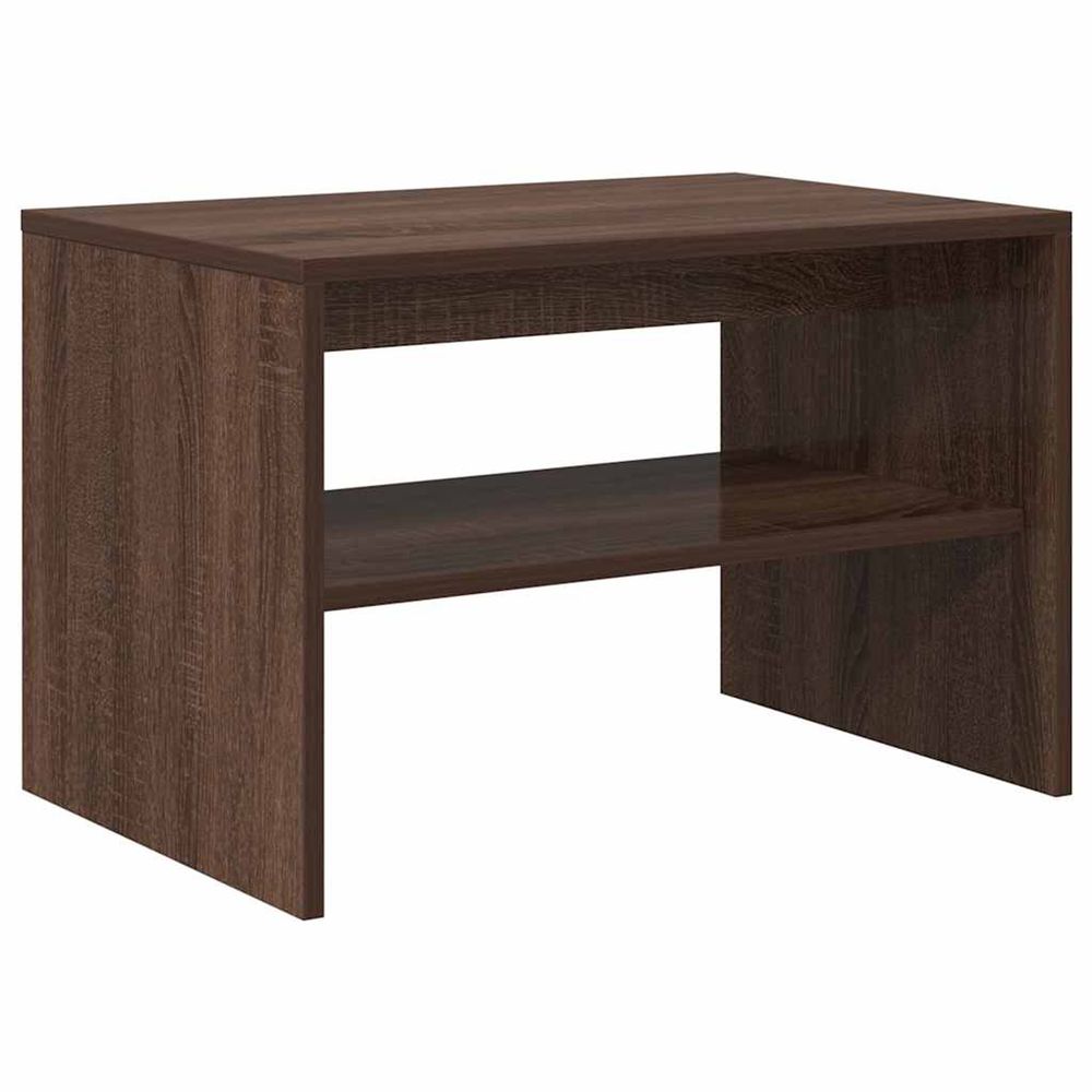 Meuble tv chêne marron 60x40x40 cm bois d'ingénierie
