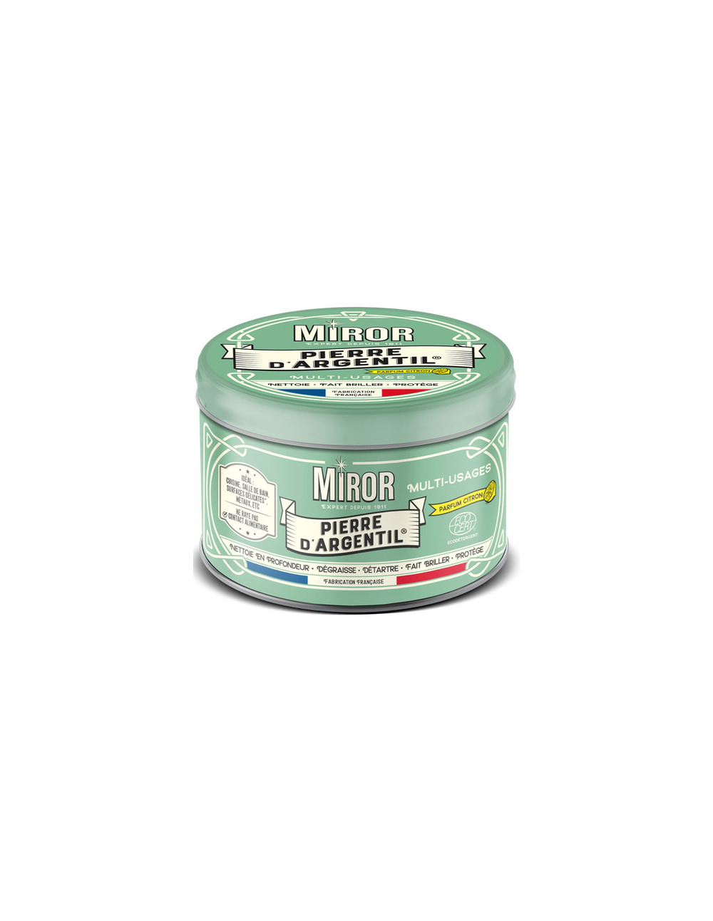 Pierre d'argentil multi-usages parfum citron 300 g pierre d'argentil multi-usages parfum citron 300 g - miror