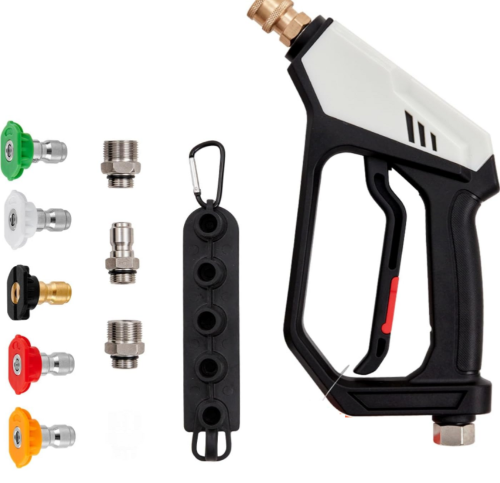 Pistolet haute pression avec 5 buses