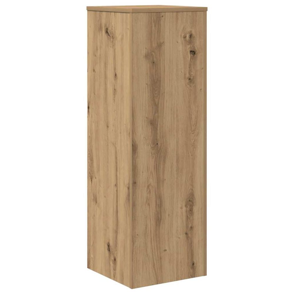 Support pour plantes 33x33x100 cm bois d'ingénierie