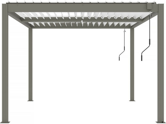 Pergola bioclimatique avec led
