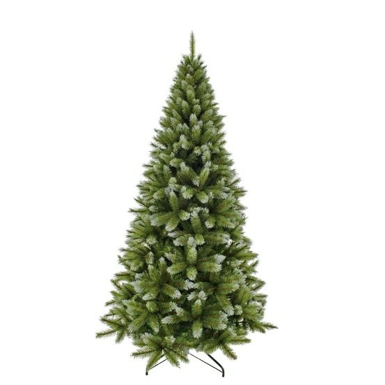 Triumph tree pittsburgh sapin de noël artificiel - décoration noël avec extrémités givrées blanches - déco noël 940 branches effet