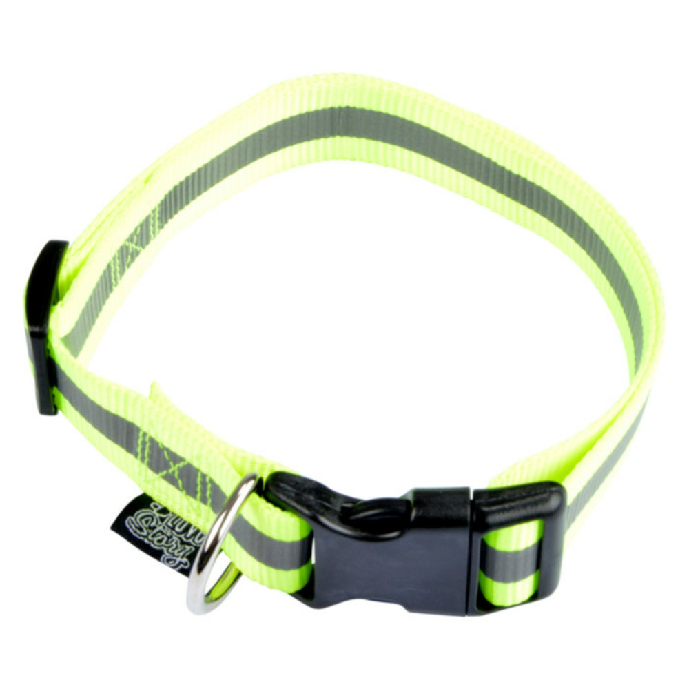 Collier réglable chien réfléchissant 