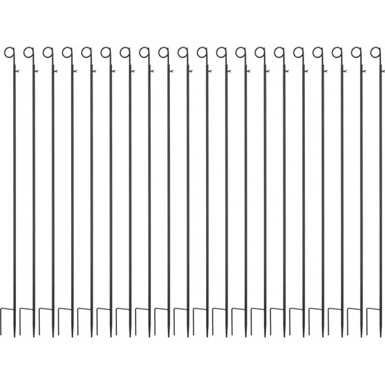 Support pour guirlande et éclairages extérieurs (lot de 20)