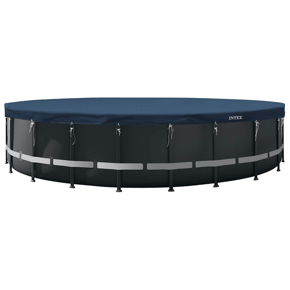 Couverture de piscine ø730 x 20 cm rond pvc