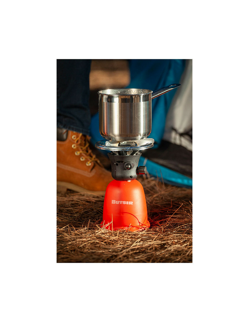 Réchaud de camping natura ø14x22cm butsir