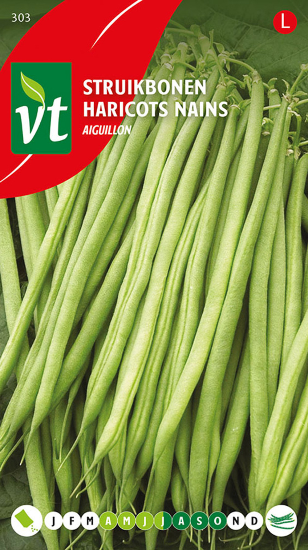 Haricots nains aiguillon - ca. 25 gr (livraison gratuite)