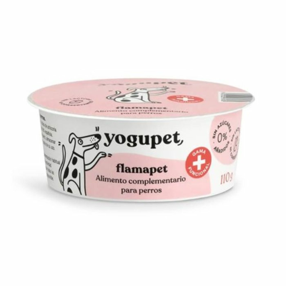 Yaourt pasteurisé sans lactose pour chiens - gamme fonctionnelle 110g flamapet