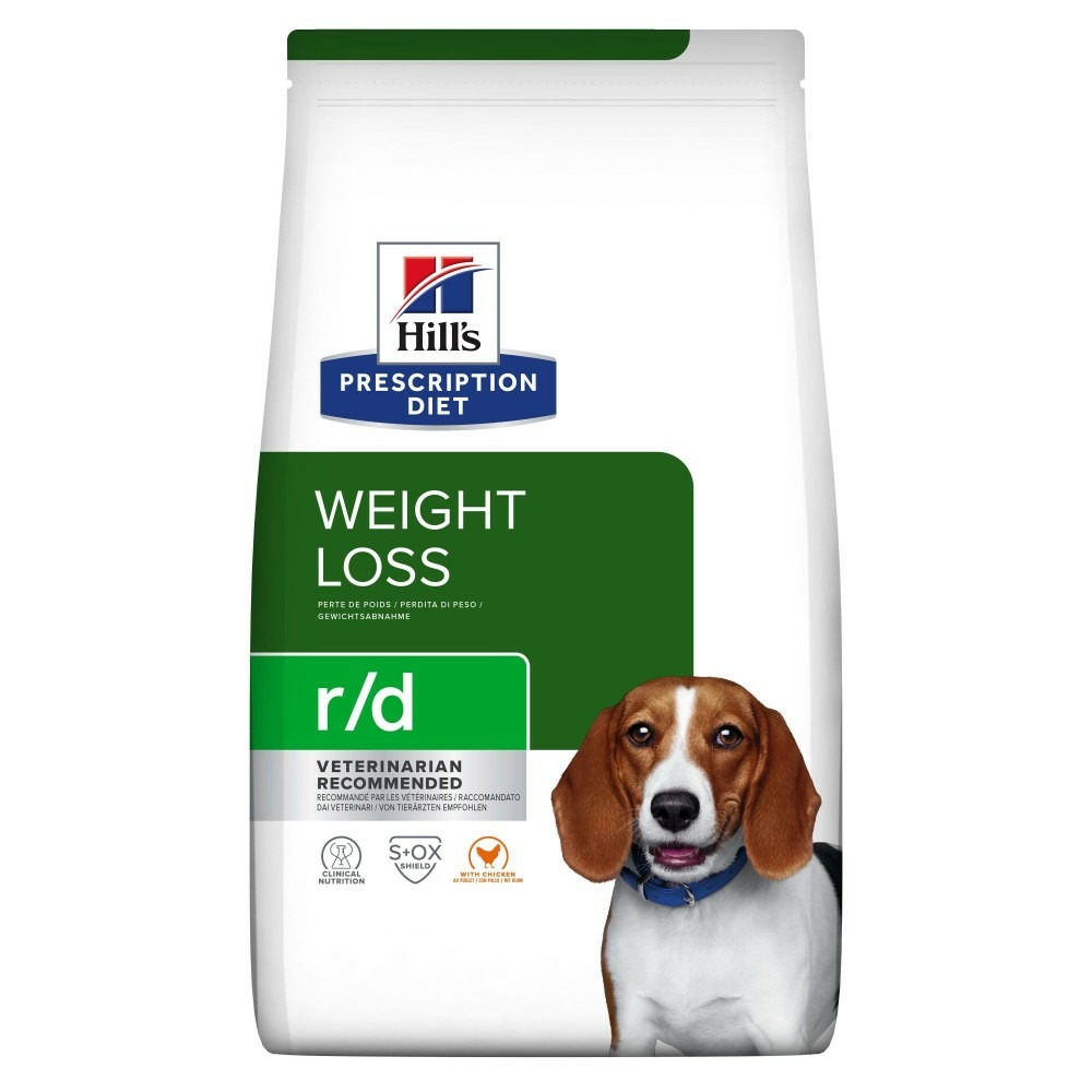 Croquettes chien adult prescription diets r/d weight loss - hill's 10 kg