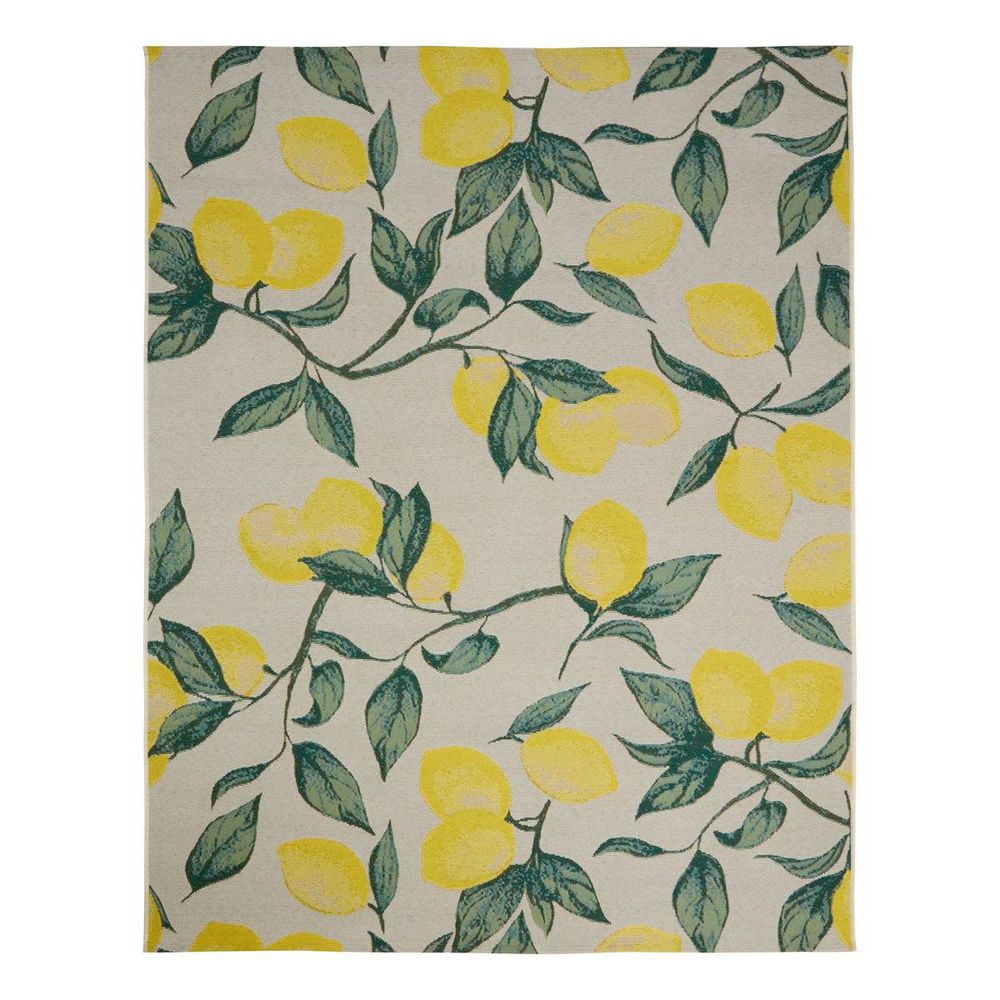 Tapis d'extérieur kepa 300x200cm motif citrons