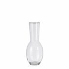 Mica decorations vase sissy - 14x14x35 cm - verre - transparent