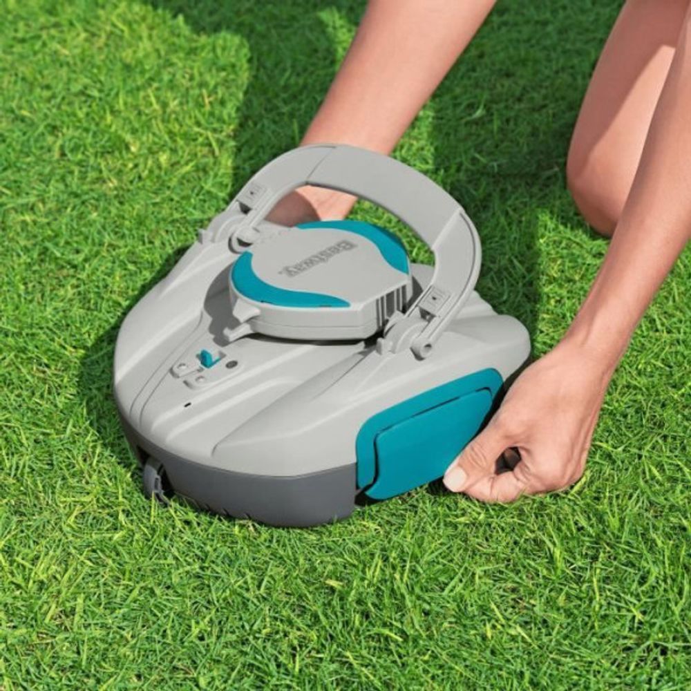 Robot piscine - bestway - jade - rechargeable et autonome - 15m²