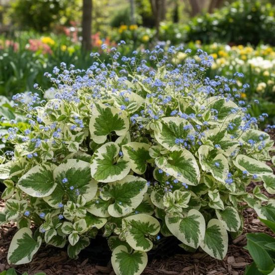 Myosotis du caucase panaché lot de 3 godets