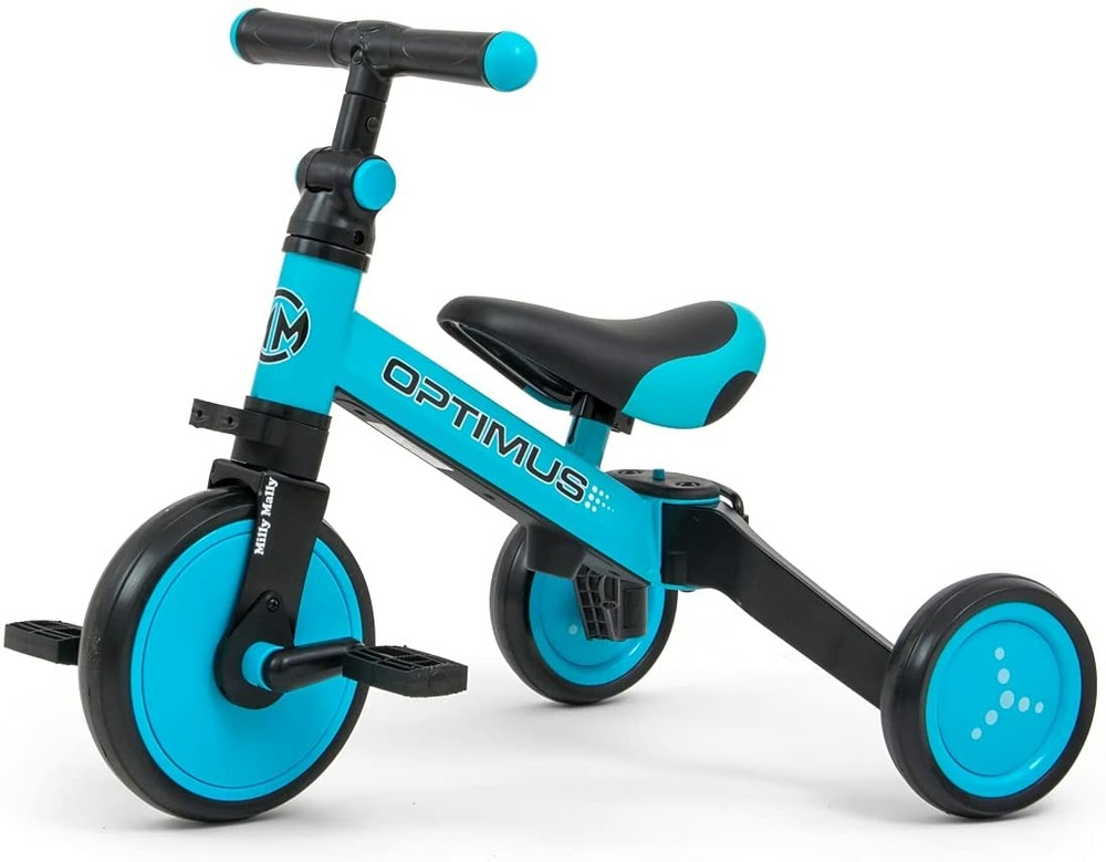 Ride on - vélo 3en1 optimus bleu