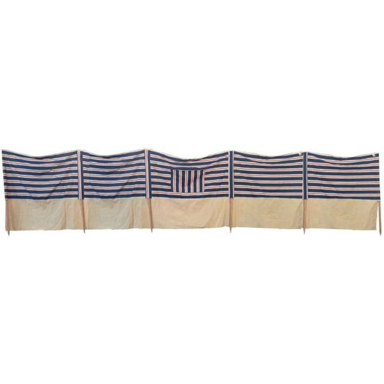 Pare-vent tissu 100% coton 5 x 0.9 m
