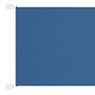Auvent vertical bleu 60x1200 cm tissu oxford