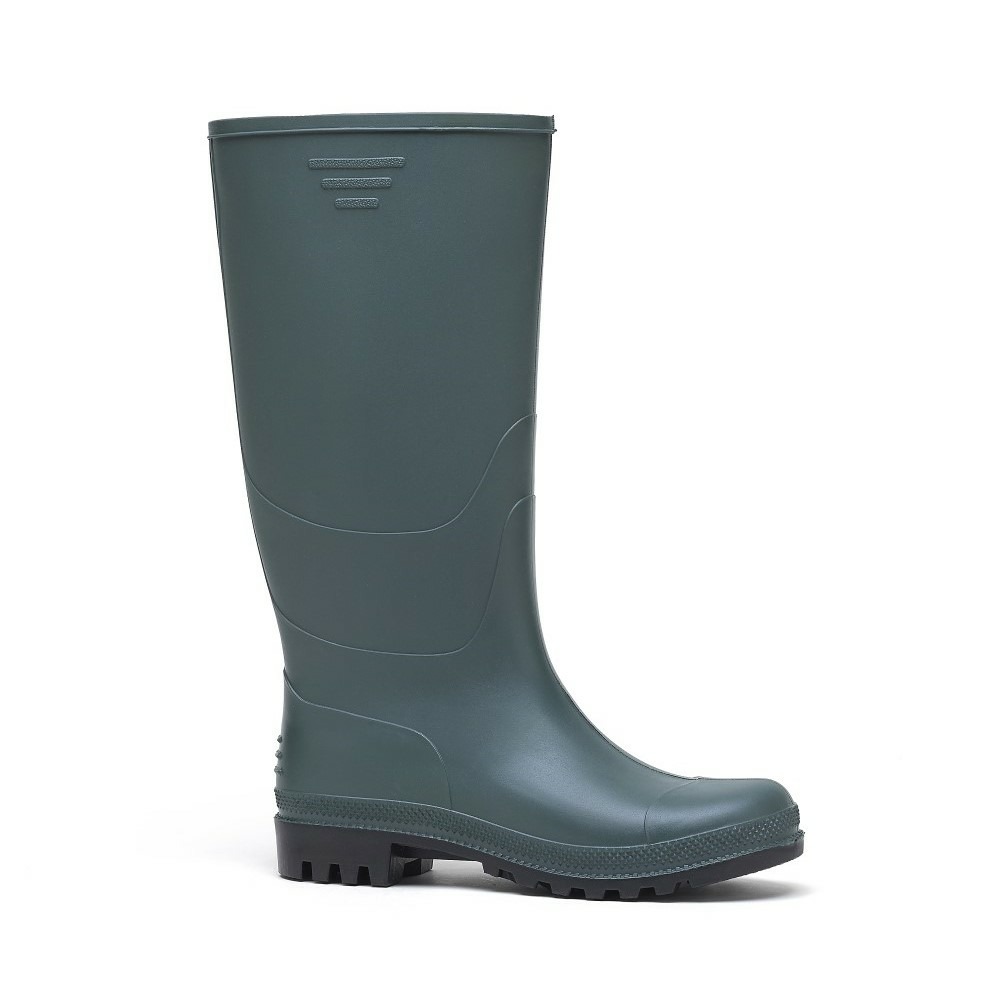 Bottes pvc rivage vert - taille 47