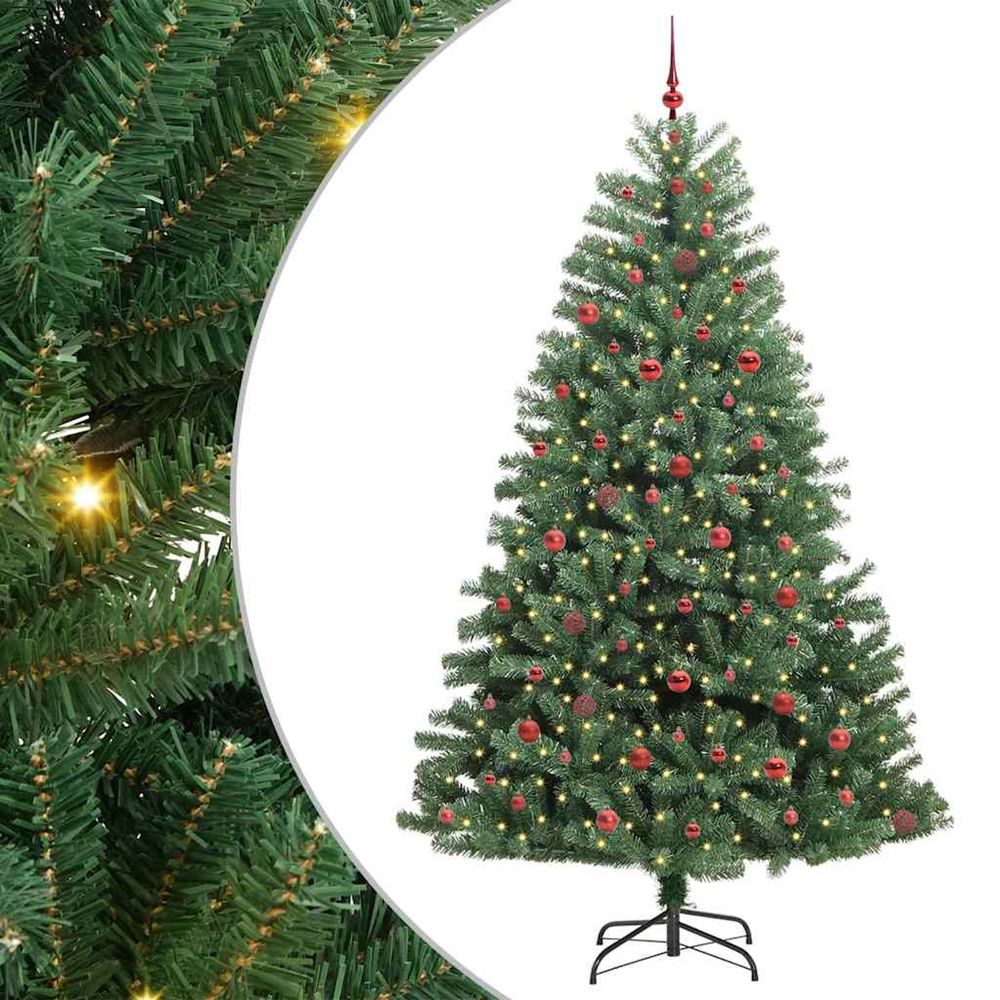 Sapin de noël artificiel à branches articulées vert 240 cm