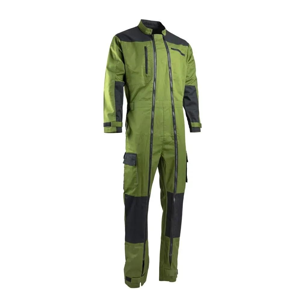 Combinaison de travail double zip trident bicolore