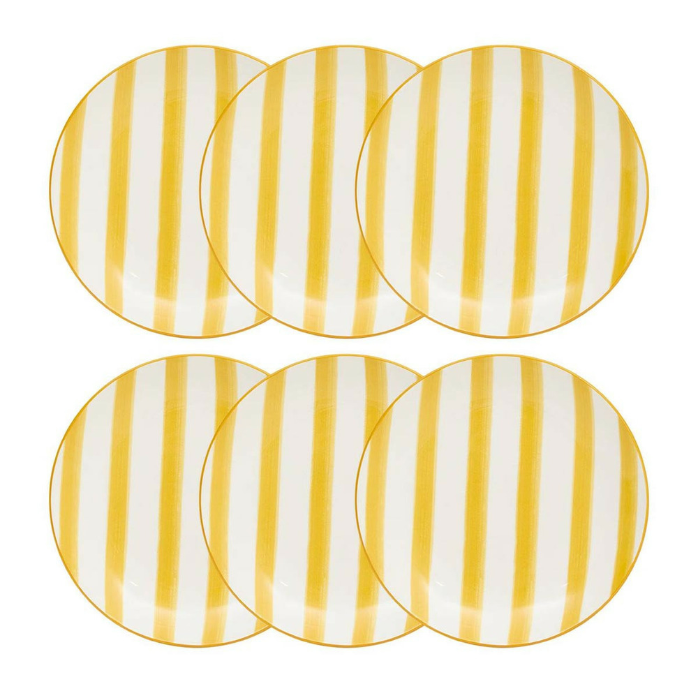 Lot de 6 assiettes à dessert 