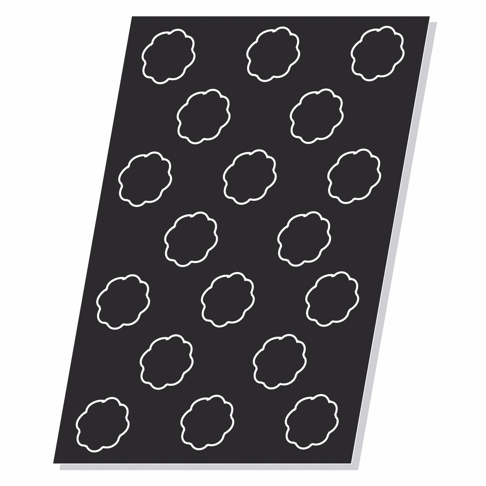 Moule flexipan® plaque silicone 18 bavarois - pujadas