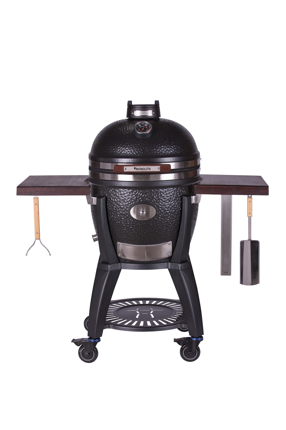 Kamado monolith - avantgarde classic + chariot + housse + pierre pizza