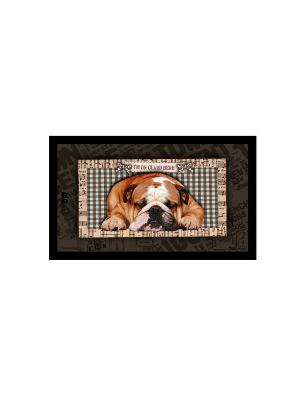 Tapis velvet i'm on guard here 45 x 75 cm tapis velvet i'm on guard here 45 x 75 cm - mercury