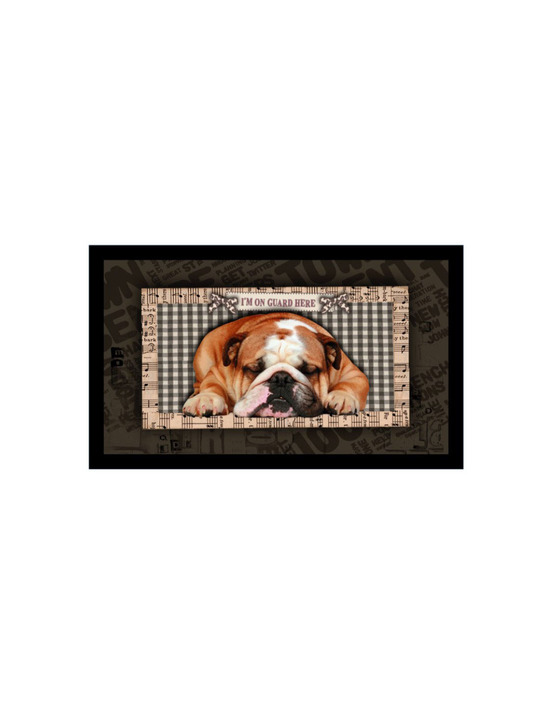 Tapis velvet i'm on guard here 45 x 75 cm tapis velvet i'm on guard here 45 x 75 cm - mercury
