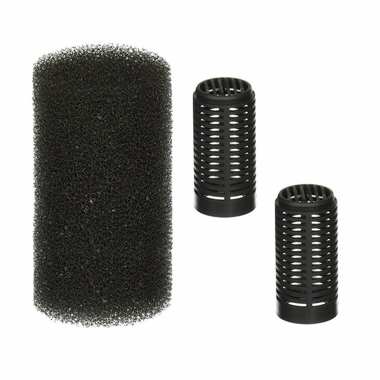 Mousse + 2 crépines pour pompe mj500 et mj1000 - aquarium systems lot de 3