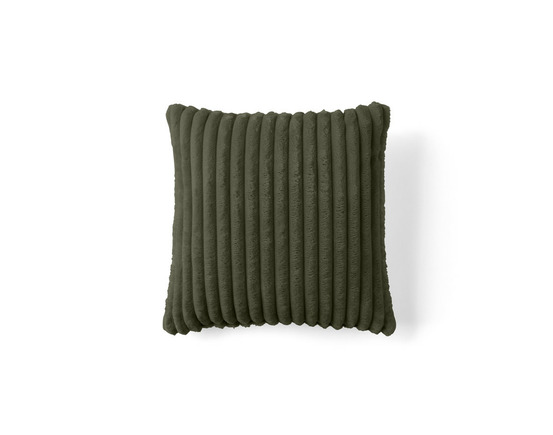 Garance - coussin - en velours côtelé grosses côtes - 40x40 cm