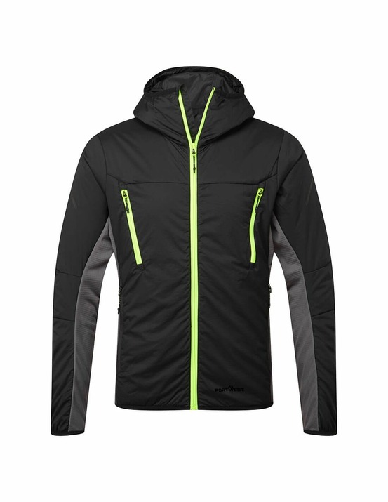 Veste hybride isolée ev4 - xxxl - noir - portwest