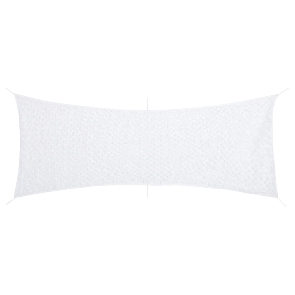 Filet de camouflage avec sac de rangement 525x205 cm blanc