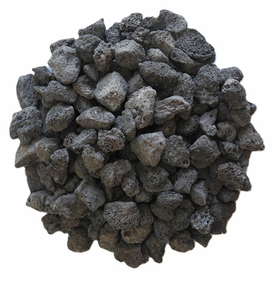 Pouzzolane noire 7/15 en big bag d'1/4 m3