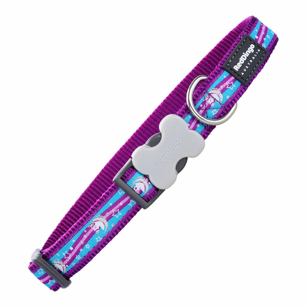 Collier pour chien red dingo style violet licorne (NULL,5 x 41-63 cm)