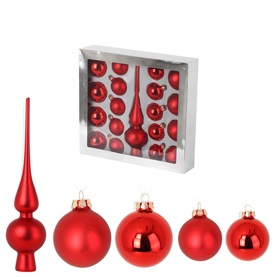 Kit de 19 boules de noel
