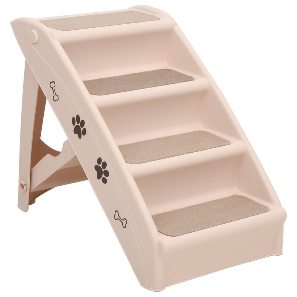 Escaliers pliables pour chiens CrÃšme