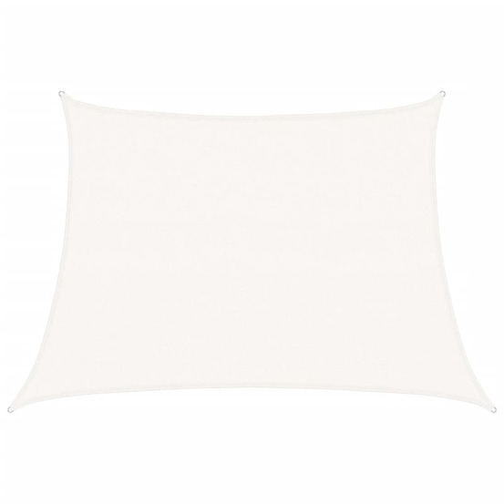 Voile d'ombrage 160 g/m² blanc 4/5x3 m pehd