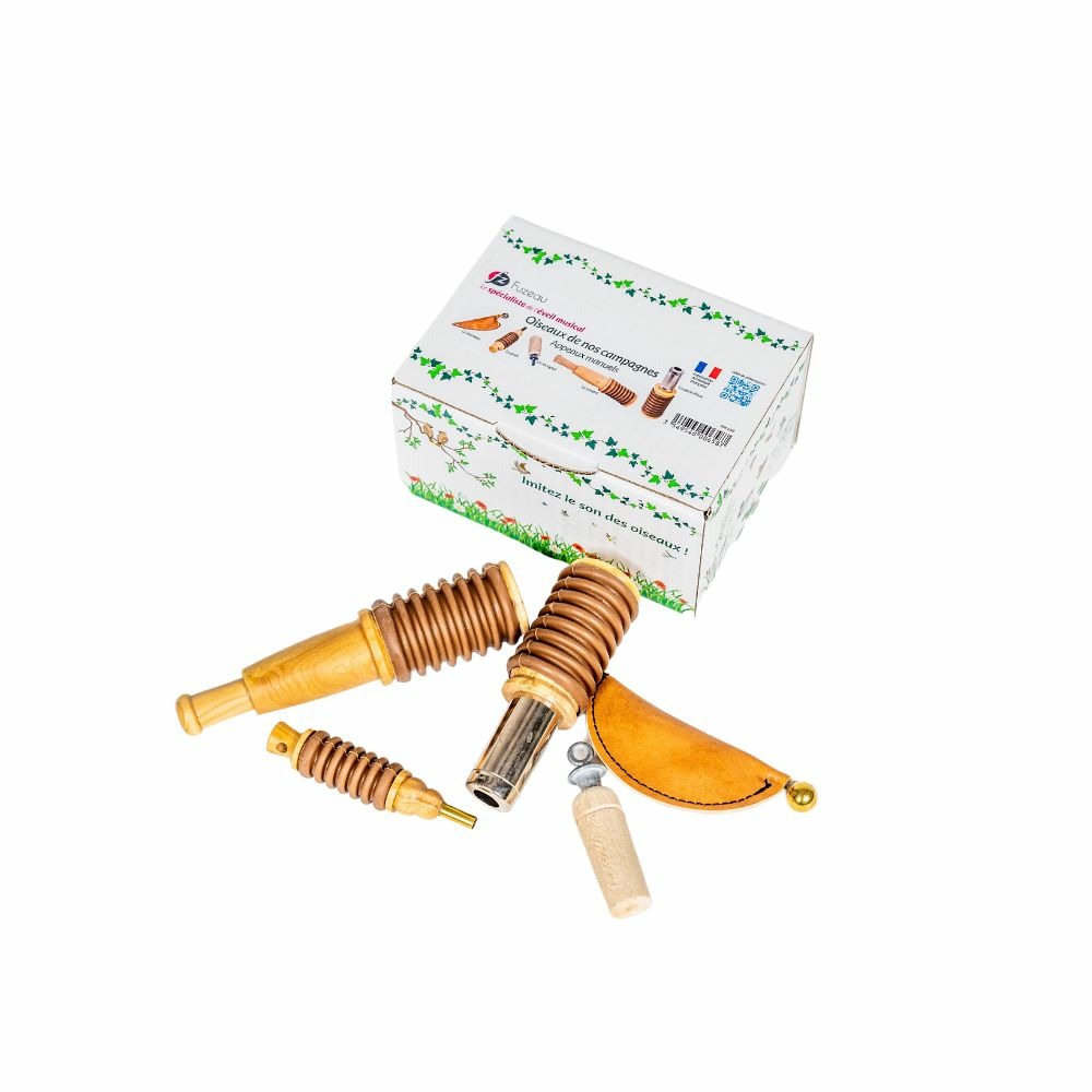 Coffret de 5 appeaux manuels