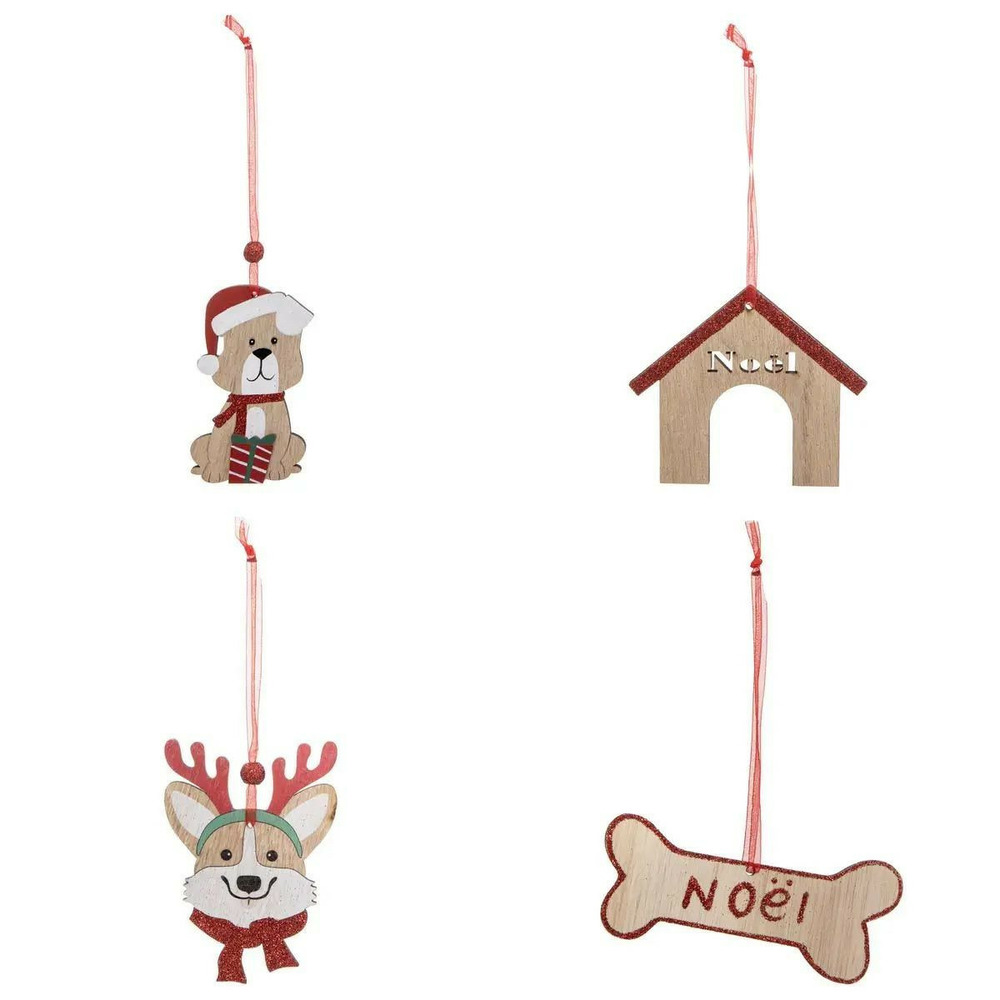 Lot de 4 sujets de noël 