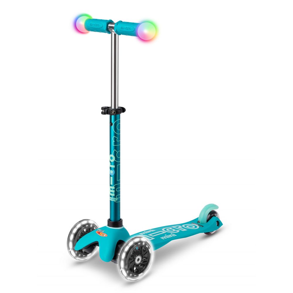 Trottinette mini deluxe magique aqua