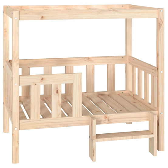 Lit pour chien 95,5x73,5x90 cm bois de pin solide