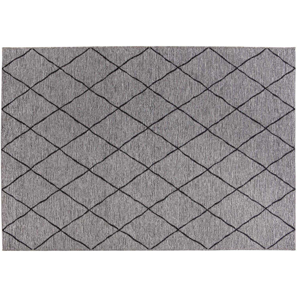 Tapis extérieur en polypropylène allan perle 290 x 200 cm