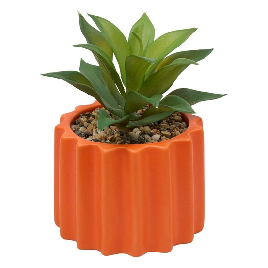 Plante artificielle en pot flow 9,5x9,5cm