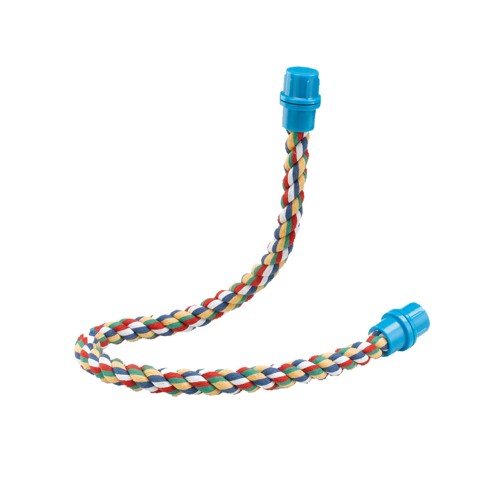 Accessoires pour cages à oiseaux ferplast perchoir fpi 4112 corde perchoir couleurs