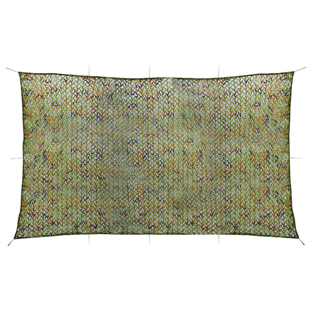 Filet de camouflage avec sac de rangement 3x6 m vert