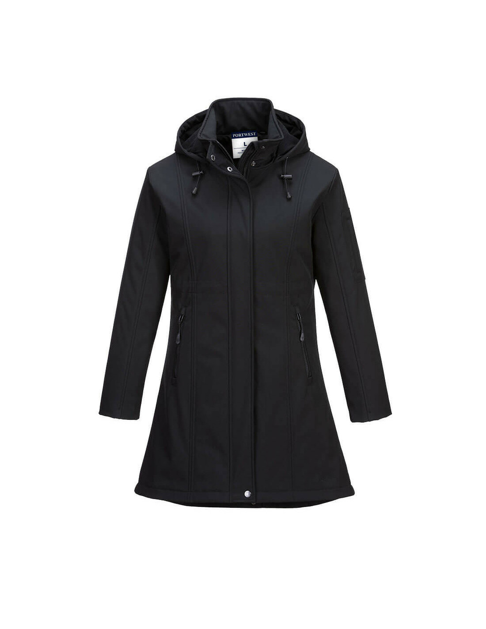Veste softshell carla couleur : noir taille xl - portwest